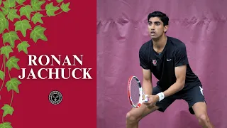 Leader and Ivy League Champion - Ronan Jachuck, Harvard Men's Tennis