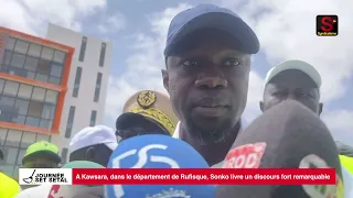 🔴JOURNÉE SET SETAL : A Kawsara, dans le département de Rufisque, Ousmane SONKO livre un discours....