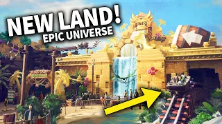 BIG Epic Universe Orlando Update | NEW Nintendo Roller Coaster Revealed!