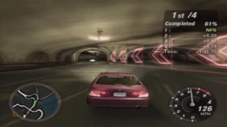 Need for Speed: Underground 2 Gameplay Walkthrough - Lexus IS 300 Sprint Test Drive