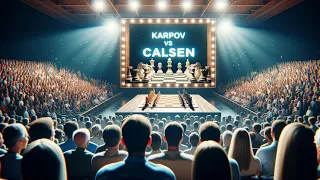 Epic Chess Battle: Karpov vs Carlsen - World Blitz Championship 2007; rd 9