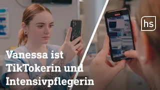 Intensivpflegerin Vanessa (24) zeigt auf TikTok, warum sie ihren Job so liebt | hessenschau