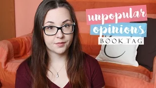 UNPOPULAR OPINIONS BOOK TAG | CAT VLOGUJE