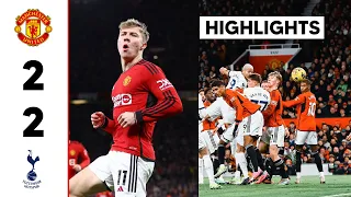 🔴 Man Utd vs Tottenham (2-2) Extended Highlights | Højlund 2 Min Goal