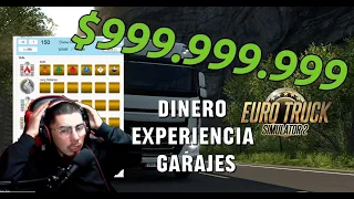 🤑 DINERO EXPERIENCIA Y GARAJES METODO FACIL | ATS2 Y ETS2 SIN MODS + CAMARA 0 Y COMANDOS