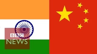 India vs China in 60 seconds - BBC News