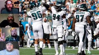 PHILADELPHIA EAGLES BEAT CAROLINA PANTHERS 21-18 | HAS THE SEASON BEEN SALVAGED?