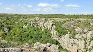 Актове. Прогулянка по каньйонам.(Миколаївщина).