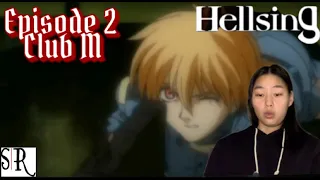 Can She Take The Shot!?!??! | Hellsing Reaction | Episode 2: "Club M"