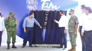 Francisco Cabeza de Vaca da banderazo de inicio de construcción de la carretera TAM - Bajío