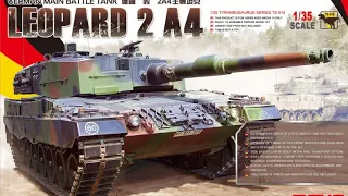 Обзор модели танка Леопард.