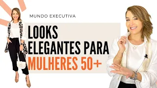 LOOKS PARA MULHERES 50+ | Michelle Castro #mulheres50mais #mulheresmaduras