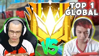 Tantang Top 1 Global Grand Master 1 VS 1 - Free Fire