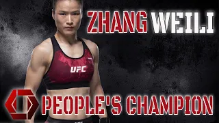 ZHANG WEILI ''The Real People's Champ'' UFC champion