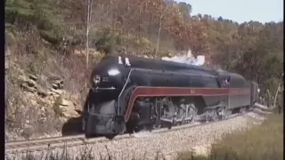 N&W 611 Charlotte to Asheville via Saluda 10/25/92