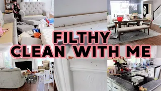 FILTHY HOUSE CLEAN WITH ME 2022! EXTREME CLEANING MOTIVATION! DAYS OF SPEED CLEANING! HOMEMAKING!