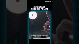 Nueva Lámpara Xiaomi con IA (Inteligencia Artificial) Mijia Pipi Lamp #shorts