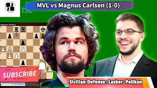 Maxime Vachier Lagrave ( MVL ) vs Carlsen World Blitz Showdown: Sicilian Defense