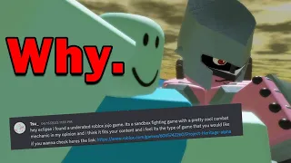 Why Did They Ask Me To Play This Roblox Jojo Game?