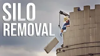 Cement Stave Silo Removal