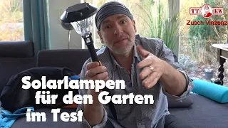 ✅Solarlampen für Außen, Solarleuchten für den Garten, Warme LED Solar Gartenleuchte 4 Stück Test