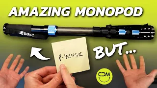 Probably The BEST Monopod You Can Buy BUT...IS it Flawed? The Sirui Carbon Fiber Monopod