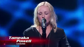 Tameaka Powell - Landslide | The Voice Australia 4 (2015) | Blind Auditions