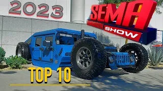 2023 SEMA SHOW - TOP 10 Craziest CARS