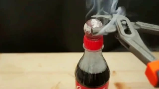 Coke v/s Red hot ball! what happened?