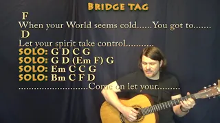 Soulshine (Allman Brothers) Fingerstyle Guitar Cover Lesson in G with Chords/Lyrics