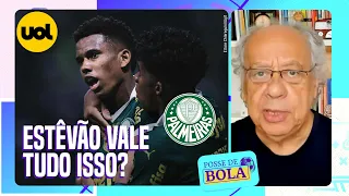 'ESTÊVÃO POR 300 MILHÕES É UM NEGÓCIO ESCANDALOSO!' TRAJANO QUESTIONA VENDA DO PALMEIRAS PRO CHELSEA