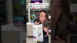 POV: You're Getting Your Ears Pierced at Claire's #parody