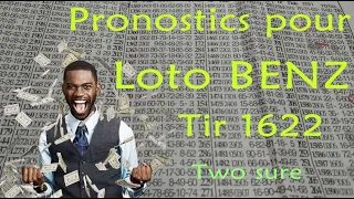 [COMMENT GAGNER au LOTO] Mon TWO SURE pour gagner au LOTO BENZ TIRAGE 1622 du 16/02/2022