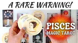 Pisces 🌋THERE IS A RARE WARNING IN TODAYS READING PISCES!🕴🏼BE CAREFUL WHAT YOU SHARE WITH SOMEONE