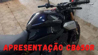 APRESENTAÇÃO CB650R ! 5 PONTOS NEGATIVOS ... OPINIÃO SINCERA DO DONO . #cb650r #hornet #motovlog