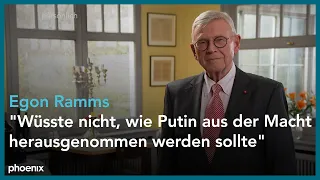 phoenix persönlich: Egon Ramms (NATO-General a.D.) zu Gast bei Inga Kühn