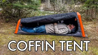 Overnight in a Tiny Insulated Tent | Not for the Claustrophobic!