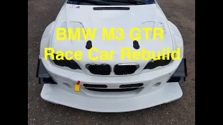 BMW E46 M3 GTR RACE CAR RESTORATION