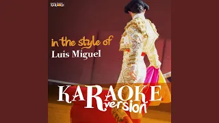 Voy a Apagar La Luz - Contigo Aprendi (Karaoke Version)