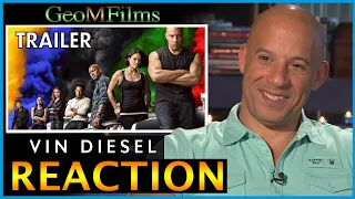 Vin Diesel REACTION Fast and Furious 9 Trailer 2 DUB