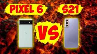 Какой смартфон выбрать в 2021 году? Google Pixel 6 или Samsung Galaxy S21