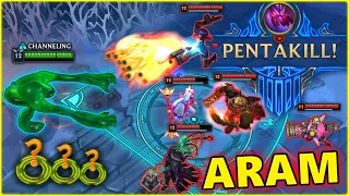 ARAM FUN Best LOL PENTAKILL Moments 2022 #34