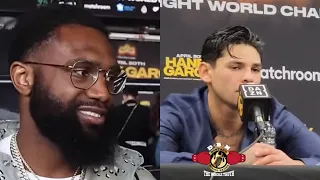 “FOOD” Jaron Ennis FINALLY REACTS to Ryan Garcia calling him out