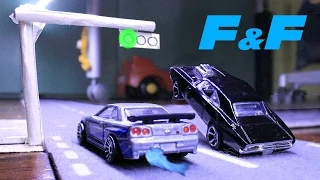 Brian vs Dom - Fast and Furious Stop Motion Minimovie