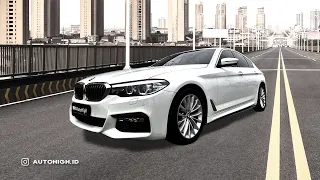 BMW 530i LUXURY 2017/2018 FACELIFT G30 WHITE ON BLACK