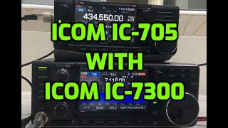 Icom  IC-7300 and Icom IC-705  comparison