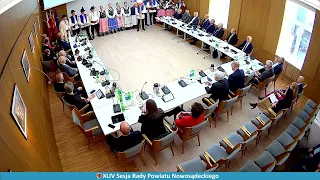 XLIV Sesja Rady Powiatu Nowosądeckiego VI kadencji, Nowy Sącz, 28 grudnia 2023 r.