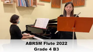 Cantabile - Grade 4 B3, ABRSM Flute Exam Pieces from 2022