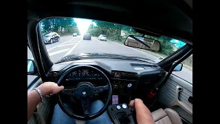 #bmw #e30 #turbo #m20 [POV] e30 turbo m20 cruising 2