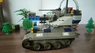 Возвращение Ваффентрагера. Бой . Lego . World of tanks .